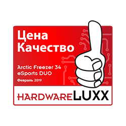 Hardwareluxx RU award